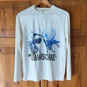 Jawsome Shark Graphic Long Sleeve Shirt